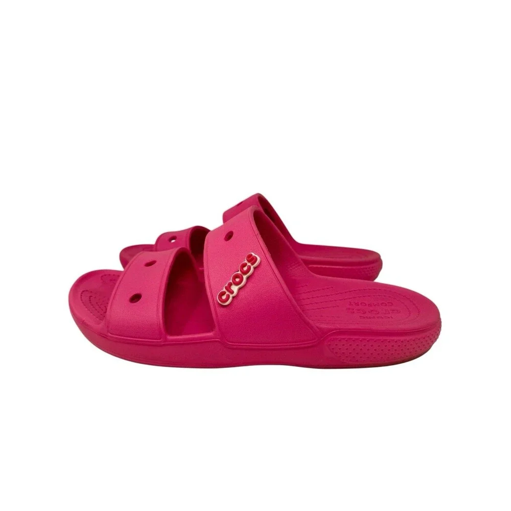 Classic Crocs Sandals  Electric Pink 206761 Men Sz 11 Mens